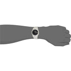 Seiko 5 Automatic Black Arabic Dial Stainless Steel Men'S Watch Snk063J5