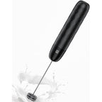 Maestri House Rechargeable Milk Frother, Lunafro Mini Handheld Electric Foam Maker Detachable Stainless Steel Whisk Drink Mixer Foamer Mini Blender For Matcha, Lattes, Cappuccino, No Stand