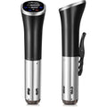 Sous Vide, Wancle Sous Vide Cooker 1100W Ipx7 Waterproof Thermal Immersion Circulator With Reservation Function, Easy To Store