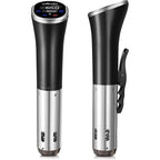 Sous Vide, Wancle Sous Vide Cooker 1100W Ipx7 Waterproof Thermal Immersion Circulator With Reservation Function, Easy To Store