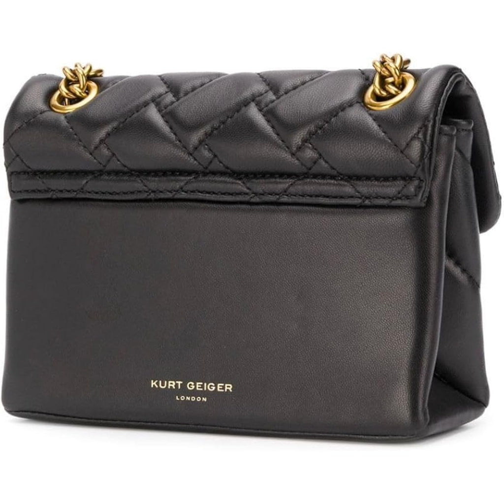 Kurt Geiger London Kensington Mini Quilted Leather Shoulder Crossbody Bag