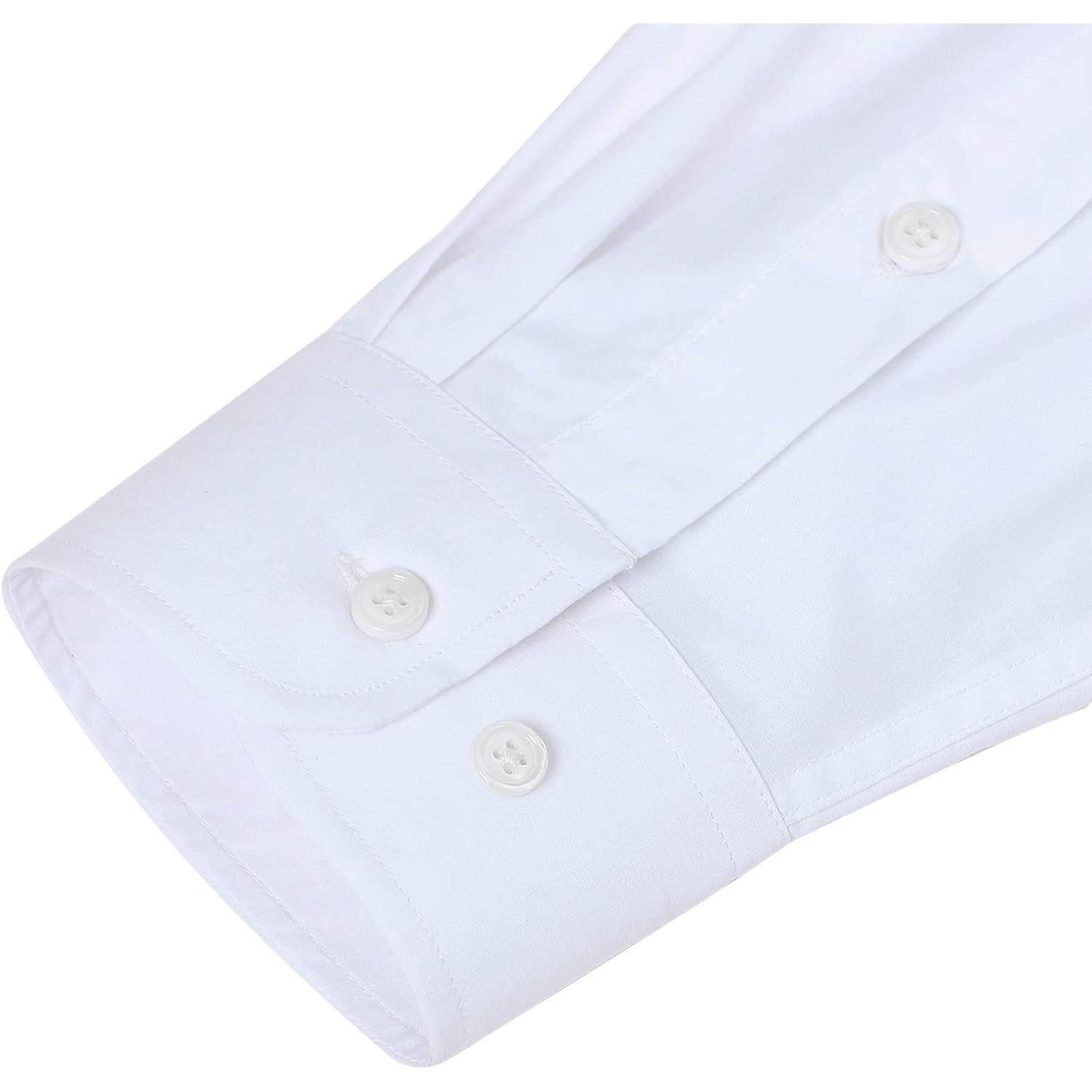 Cotton Mens Dress Shirts Long Sleeve Wrinkle Free Business Casual Button Down Shirts Formal Shirts Big And Tall
