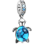 10 Pack Silver Charms for Bracelets and Necklaces Charms for Women Pendant Beads Set
