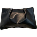 Oyoangle Women'S Pu Leather Clutch Purses Small Zipper Ruched Minimalist Handbag