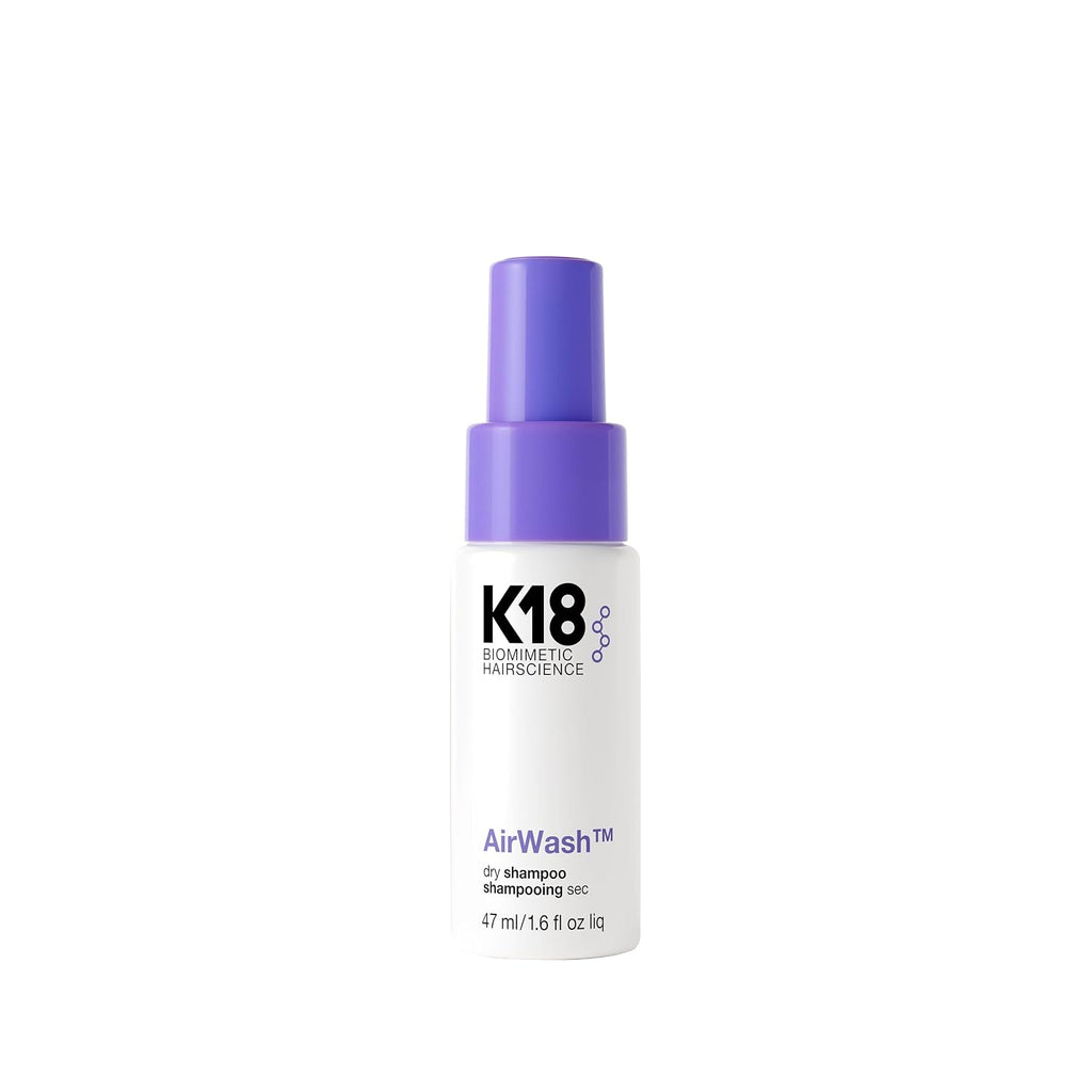 K18 Airwash™ Dry Shampoo, Non-Aerosol, Balances Scalp & Controls Excess Oil Production