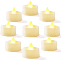 Homemory 24-Pack Flameless Led Tea Lights Candles Battery Operated, 200+Hour Fake Electric Candles Tealights For Votive, Halloween, Ofrenda, Diya, Wedding Centerpiece Table Decor, Funeral, Christmas