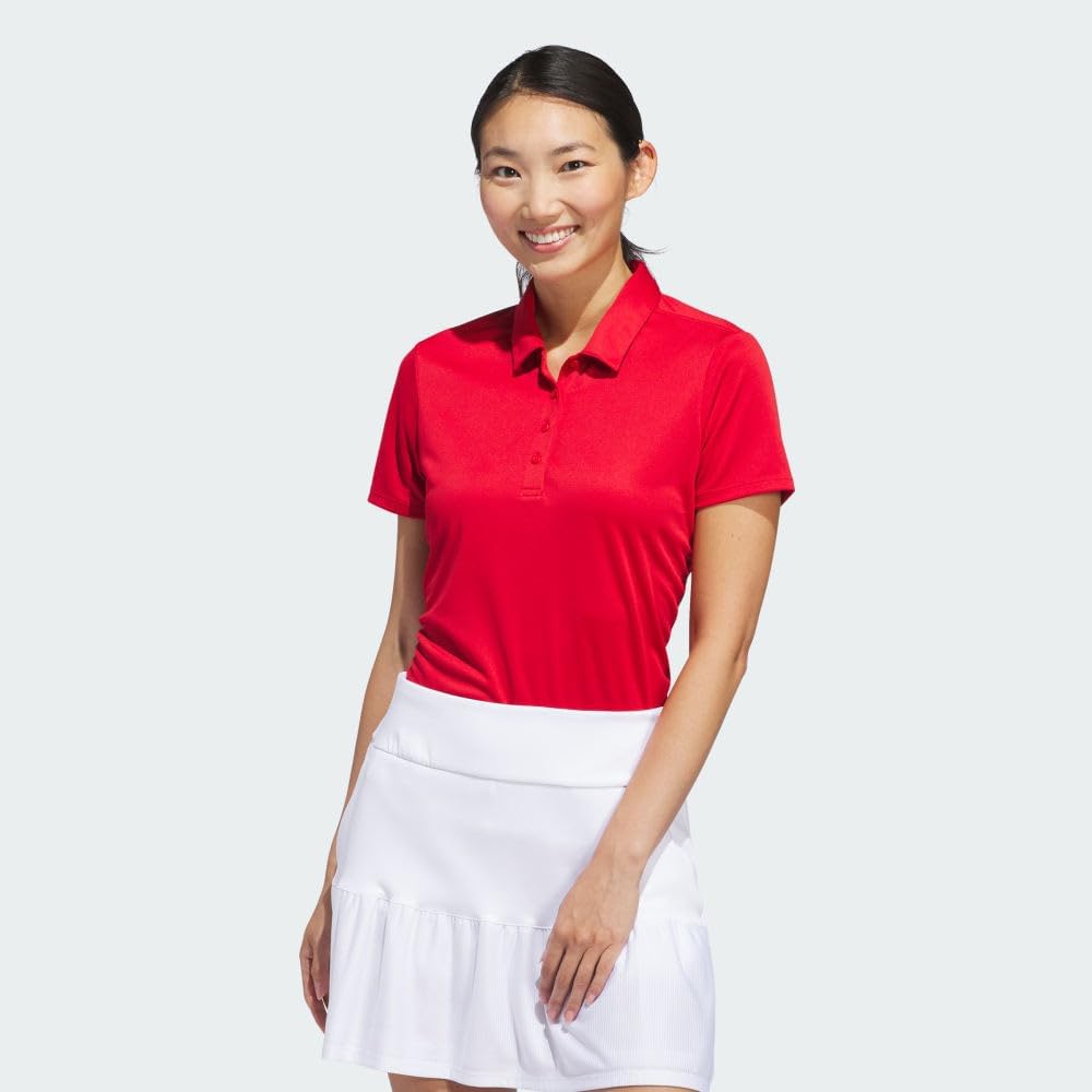 Golf Performance Solid Short Sleeve Golf Polo Shirt