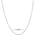 14K Yellow/White/Rose Gold Box Chain Necklace for Women and Men 14K Solid Gold Necklace with lobster clasp