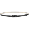 SUOSDEY 4 Pack Thin Belts for Women Skinny Leather Belts with Metal Buckle for Dresses Pants Jeans