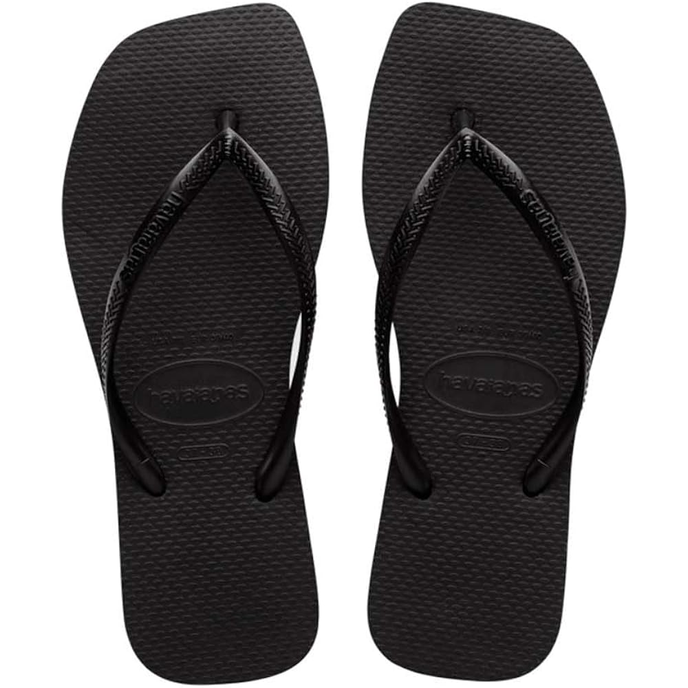 Havaianas Women'S Slim Square Solid Flip Flops