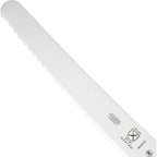 Mercer Culinary M23210 Millennia Black Handle, 10-Inch Wide Wavy Edge, Bread Knife