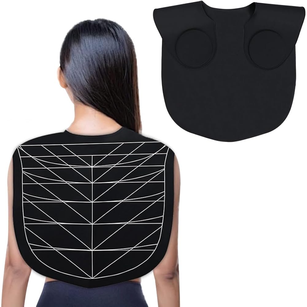 Silicone Hair Cutting Guide Collar - Waterproof Cutting Mat For Hair Stylist - Hair Cutting Cape