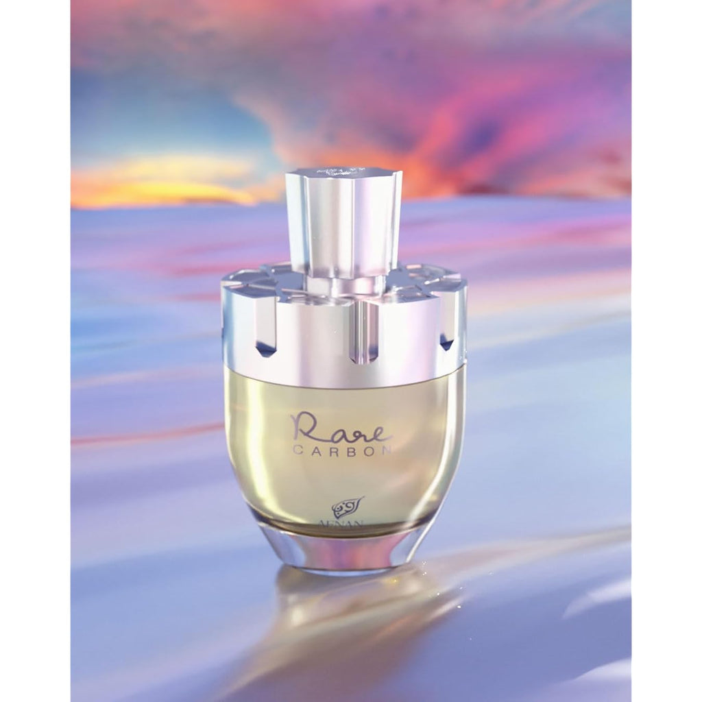 Afnan Rare Carbon Eau De Parfum Spray for Men, 3.4 Fl. Oz