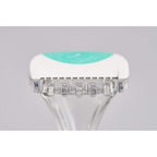About Body Bikini Shavers - 3 Gentle Beauty Groomers, Japanese Steel Razor Ideal for Shaving, Exfoliating and Trimming Intimate Areas, Skin-Soothing Aloe Moisture Pad Gently Glides Along Skin