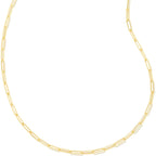 Kendra Scott Courtney Paperclip Necklace, Fashion Jewelry for Women