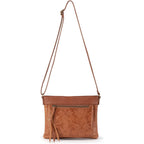The Sak Womens Sanibel Leather Mini Crossbody Bag