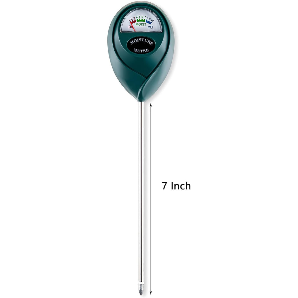 Soil Moisture Meter For House Plants, Plant Water Meter,Plant Moisture Meter For House Plants And Outdoor Plants, No Batteries Required (Green)