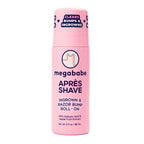 Megababe Après Shave (3.0 fl oz) | Post-Shave & Waxing | Vacation and Hot Weather Must-Have | Ingrown Hair & Razor Bump Roll-On Treatment for Women | Bikini, Armpits & Legs