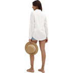 Womens Long Sleeve Button Down Shirts Cotton Linen Dress Shirts Casual Summer Tops Work Blouses 2026