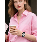Womens Watches with Night Light, Waterproof Sports Watch, Analog, Quartz, Lightweight, Big Face