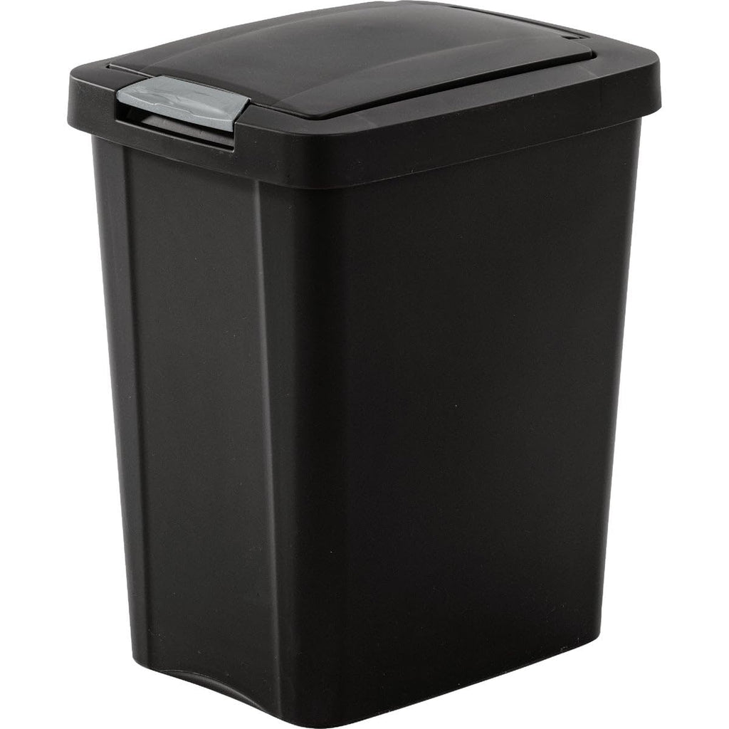 Sterilite 7.5 Gal. Black Touchtop Wastebasket - 1 Each
