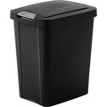 Sterilite 7.5 Gal. Black Touchtop Wastebasket - 1 Each