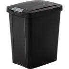 Sterilite 7.5 Gal. Black Touchtop Wastebasket - 1 Each