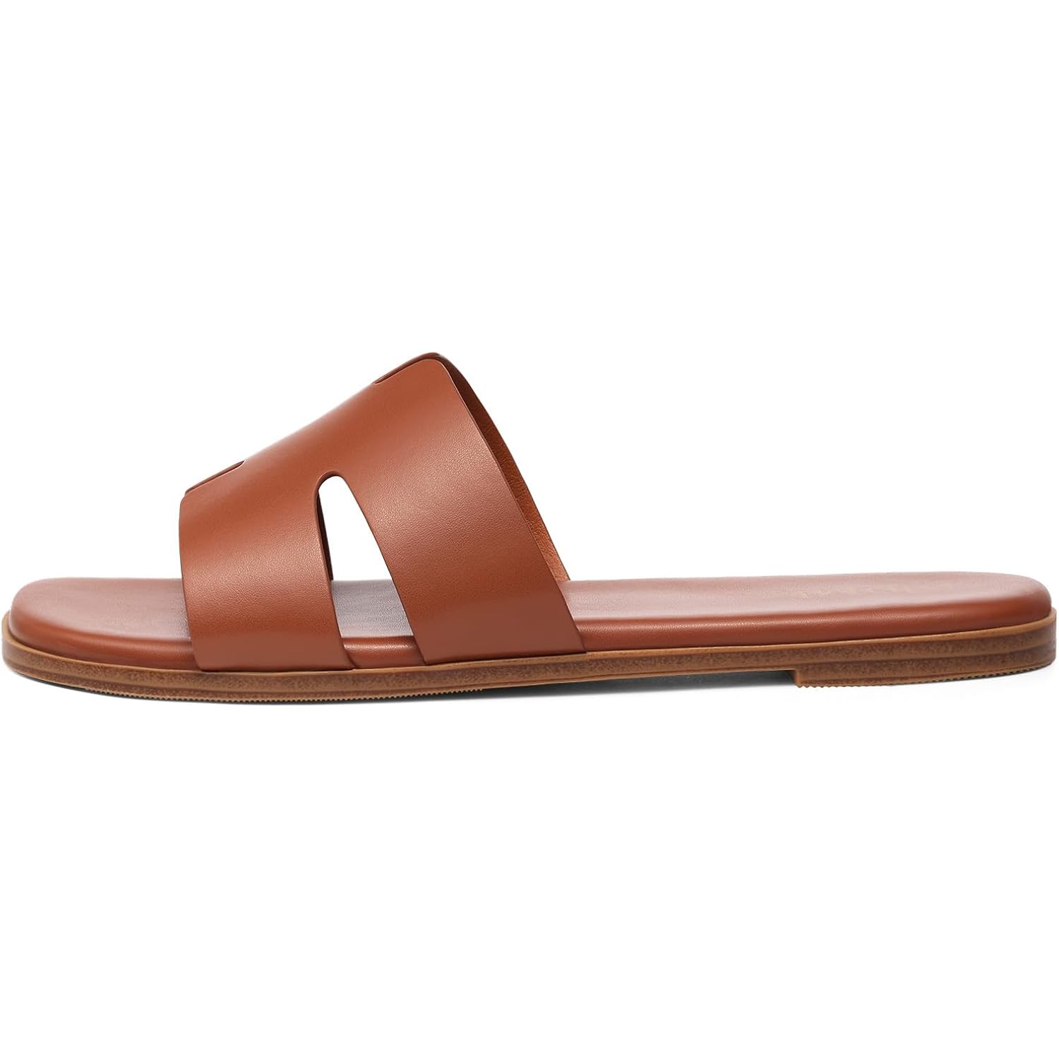Kidmi Women'S Dressy Flat Sandals, Comfortable Slip On Summer Slides, Fashion Open Toe Casual Sandals