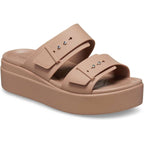 Crocs Women'S Brooklyn Buckle Low Wedges