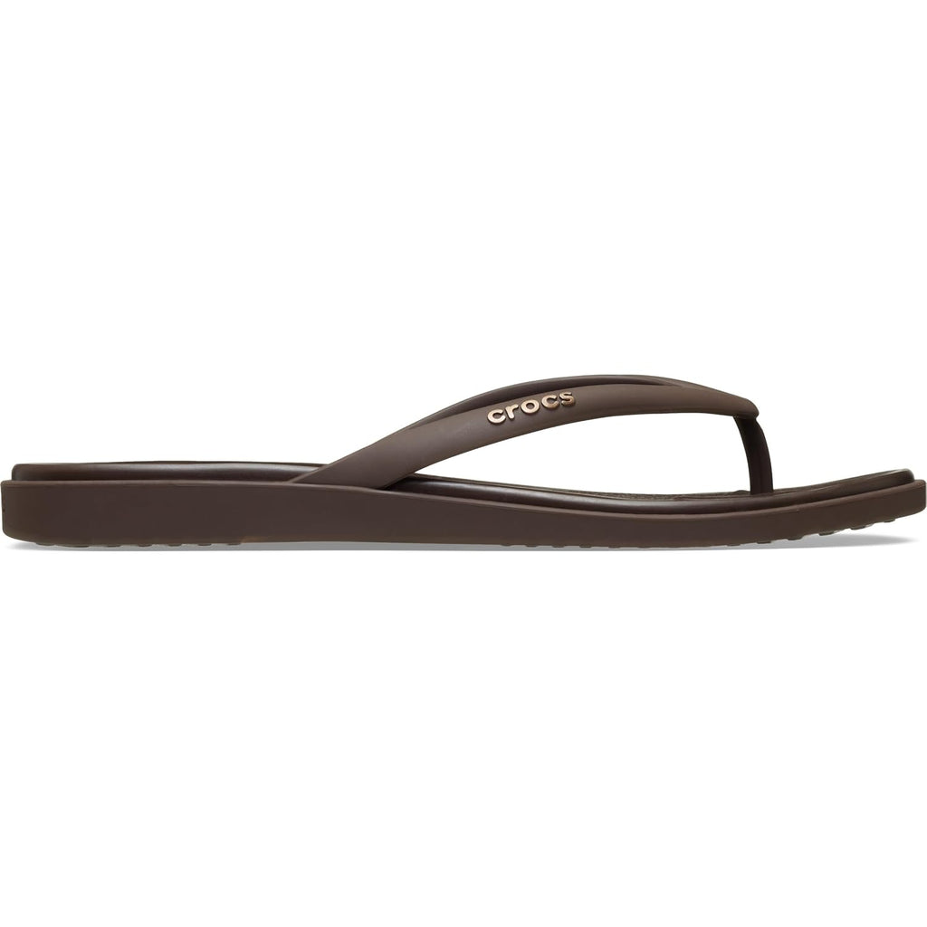 Crocs Women'S Miami Round Toe Flip Flops | Flexible Straps | 360 Degree Comfort | Croslite Foam Footbed