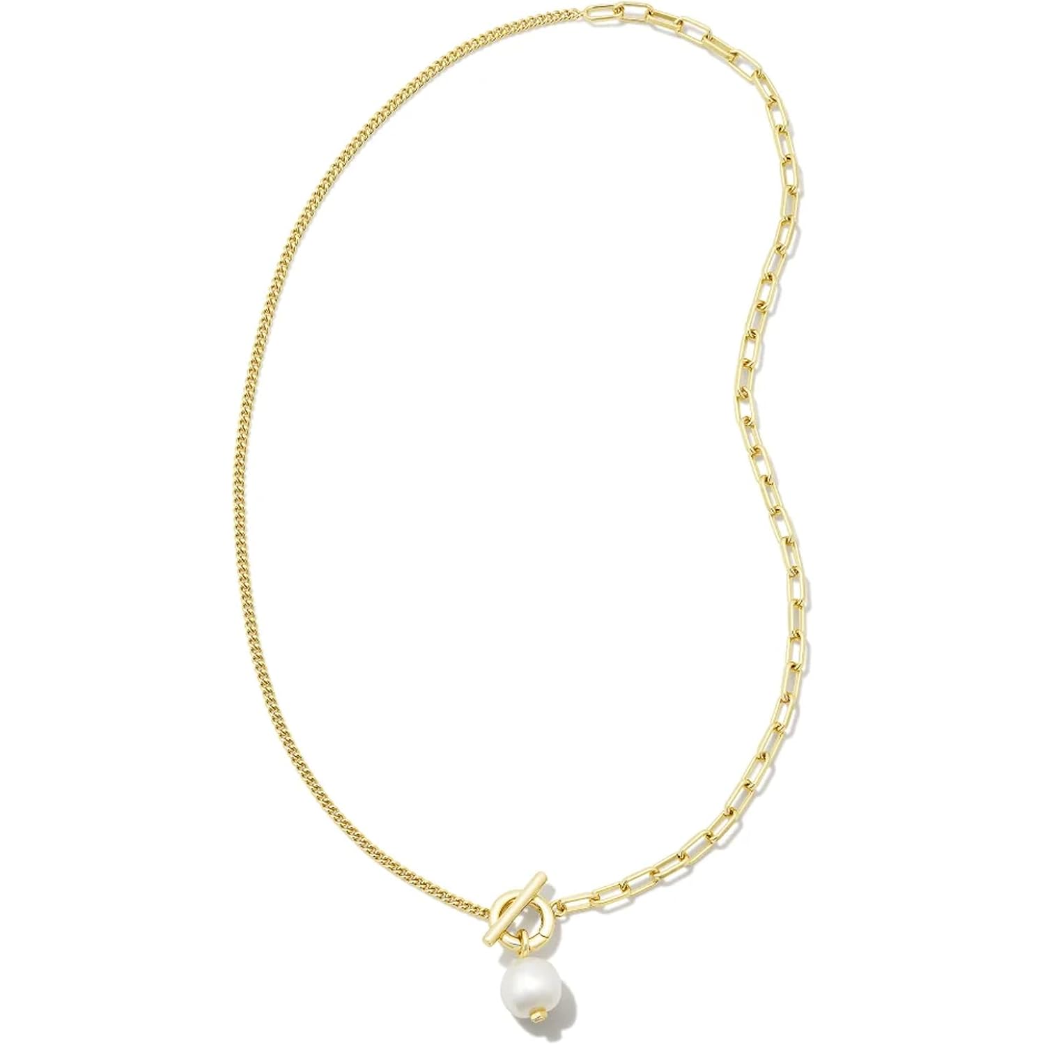 Kendra Scott Leighton Pearl Chain Necklace