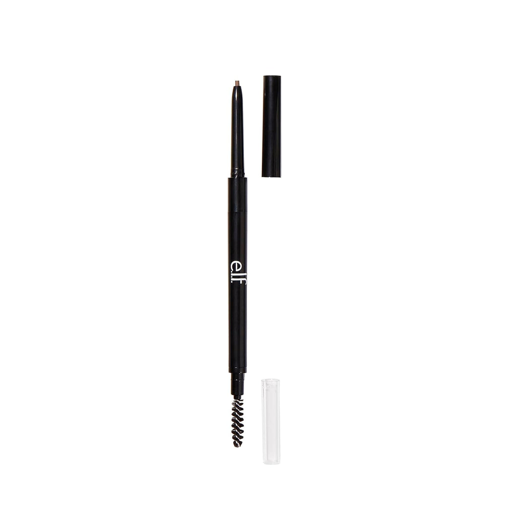 e.l.f. Ultra Precise Brow Pencil, Dual-Ended, Ultra Fine Tip Defines & Fills Eyebrows, Creamy Formula, Vegan & Cruelty-Free, Taupe