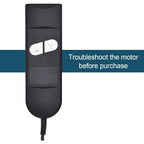 Recliner Remote Hand Control 2 Button 5 Pin For Electric Power Lift Sofa Chair