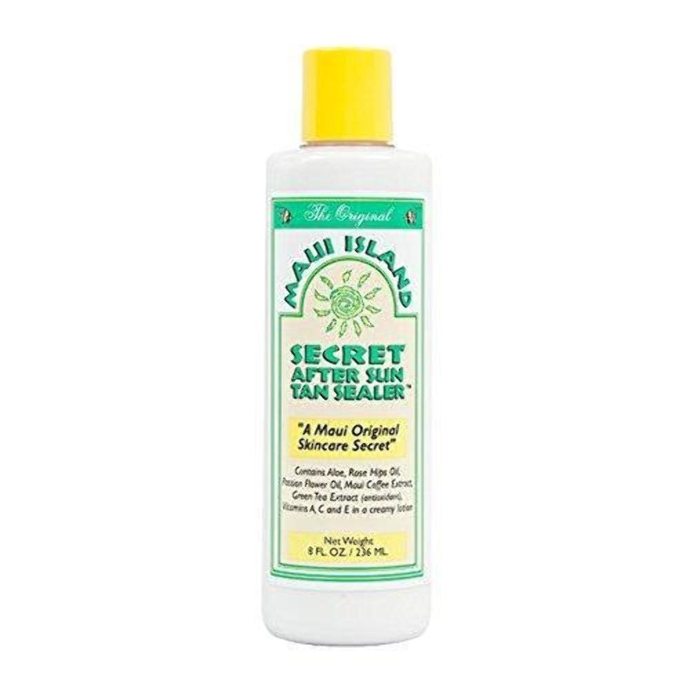 Maui Island Secret After Sun Tan Sealer, Moisturizing Body Lotion, Tan Extender 8 Oz.