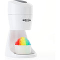 Hawaiian Shaved Ice S900A Snow Cone and Shaved Ice Machine with 2 Reusable Plastic Ice Mold Cups, Non-slip Mat, Instruction Manual, 1-year Manufacturer’s Warranty, 120V, White