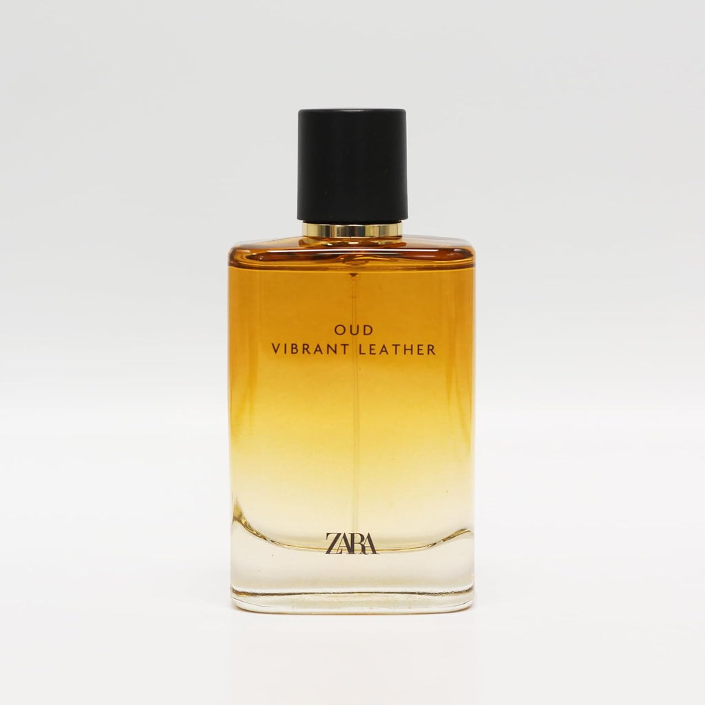 Zara Oud Vibrant Leather EDP Eau De Parfum Cologne for Men 100 ML (3.38 FL. OZ)