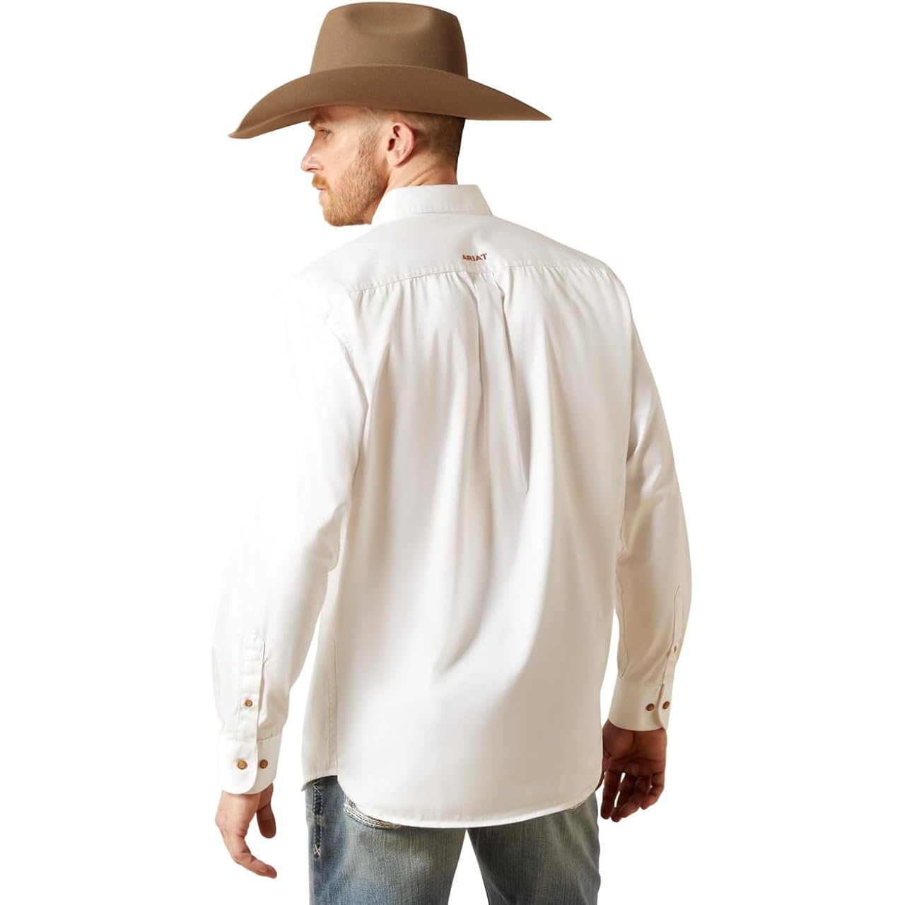 Ariat Men'S Solid Twill Classic Fit Shirt