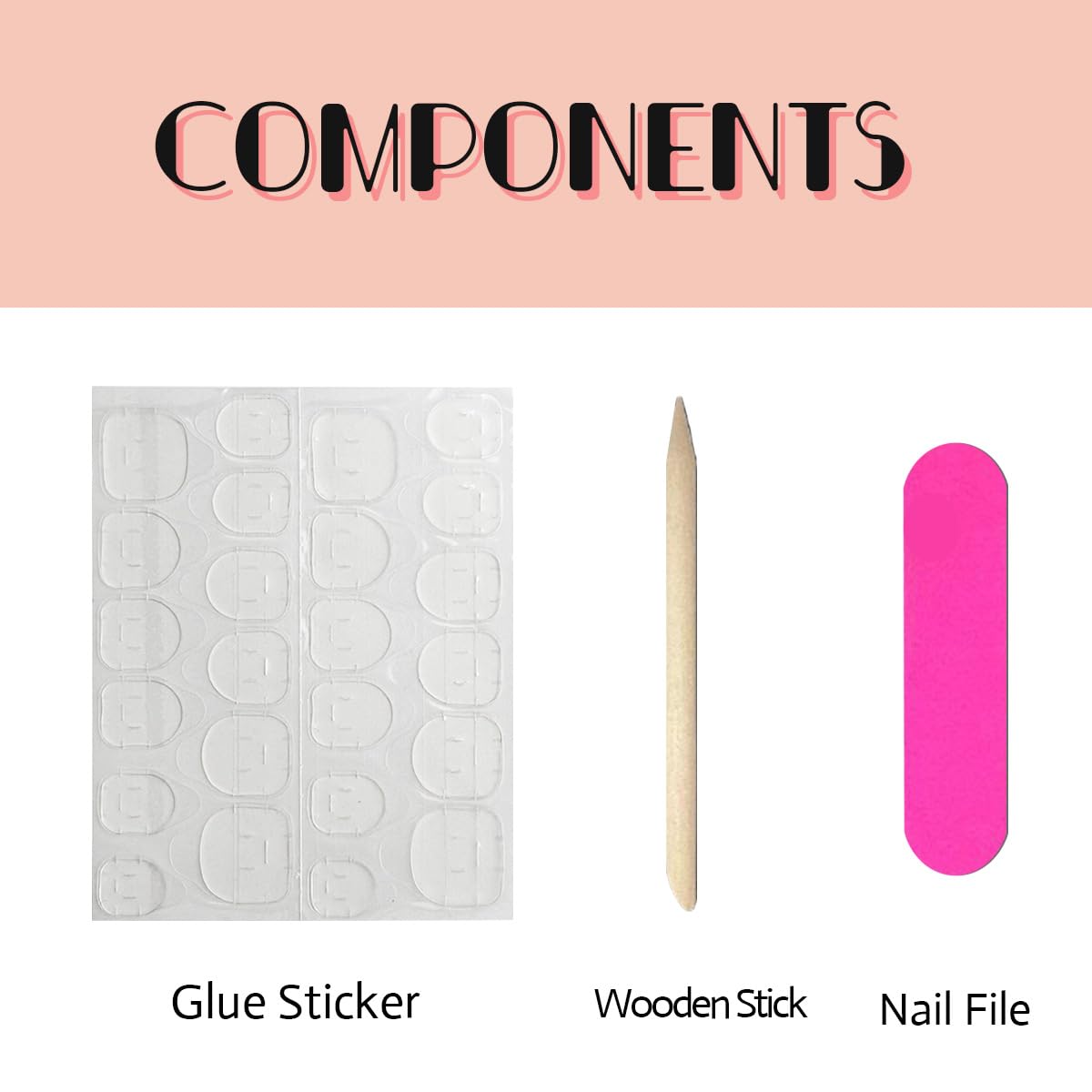 Square Press on Nails Short Fake Nails Press ons Pink False Nails with Designs Glitter Acrylic Glossy Full Cover Glue on Nails Cute Artificial Stick on Nails for Women Decoration 24 Pcs