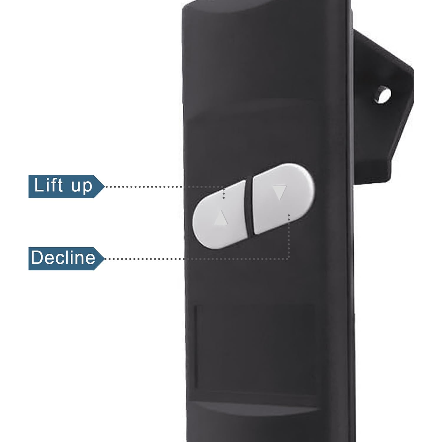 Recliner Remote Hand Control 2 Button 5 Pin For Electric Power Lift Sofa Chair