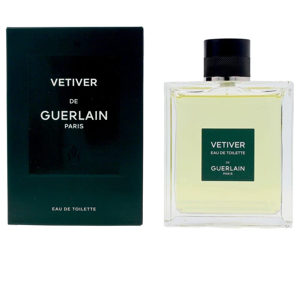 Guerlain Vetiver Eau De Toilette Spray For Men, 5.0 Ounce