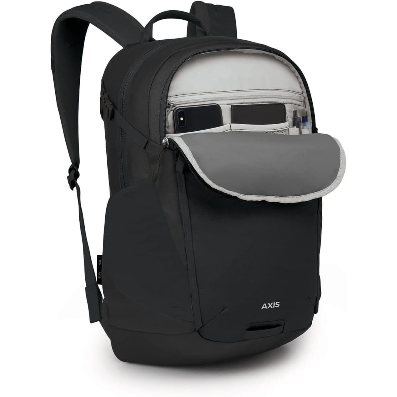 Osprey Axis Laptop Backpack – Sleek Everyday Pack With Laptop Sleeve, Water Bottle Pockets & Compression Straps