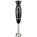 Ovente Immersion Hand Blender, 300W Electric Handheld Stick Mixer With 2 Mixing Speeds And Stainless Steel Blades For Smoothies, Purees & Baby Food, Black Hs560B