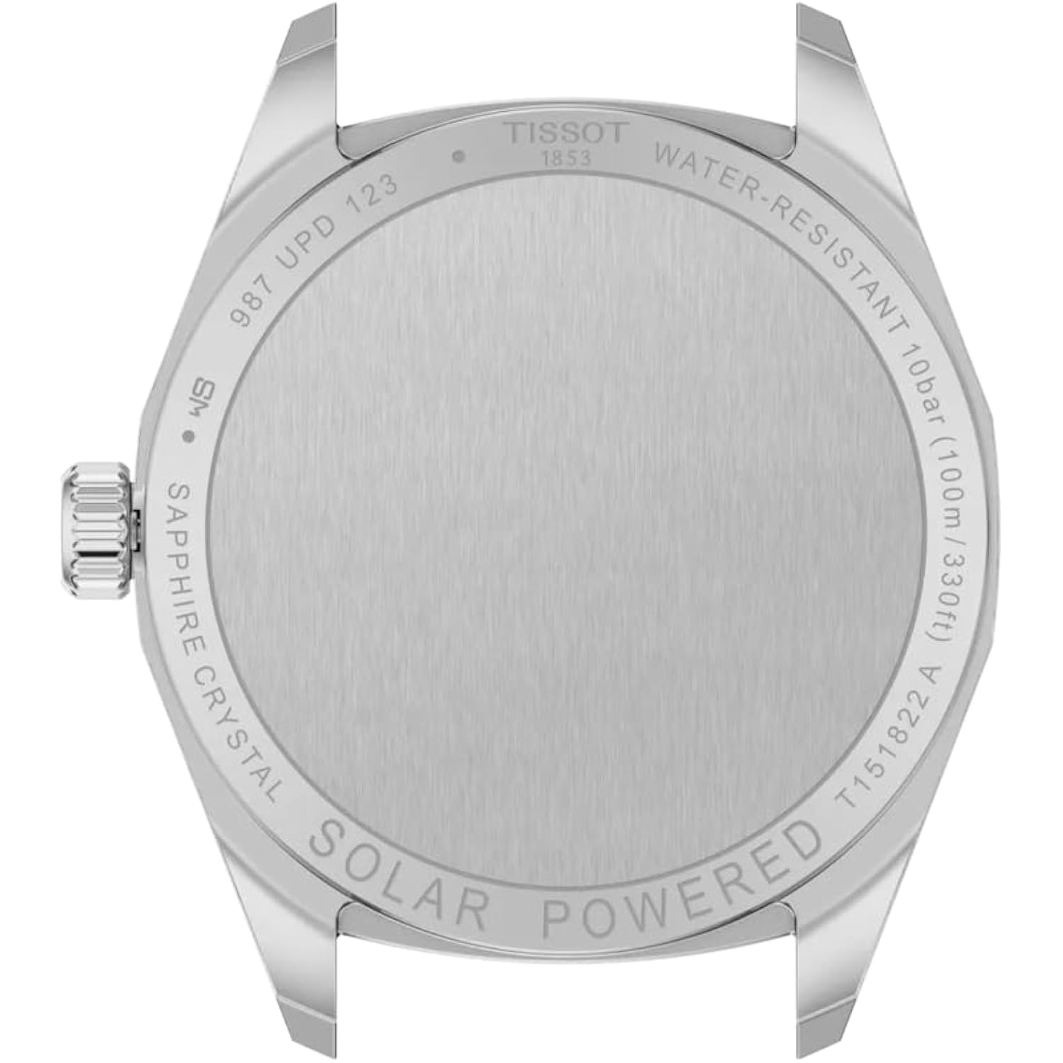 Tissot Prc 100 Solar, White Dial, 34Mm Watch For Women, Two-Tone Rose Gold And Silver Stainless Steel Bracelet, Solar Quartz Movement, T1518222211100