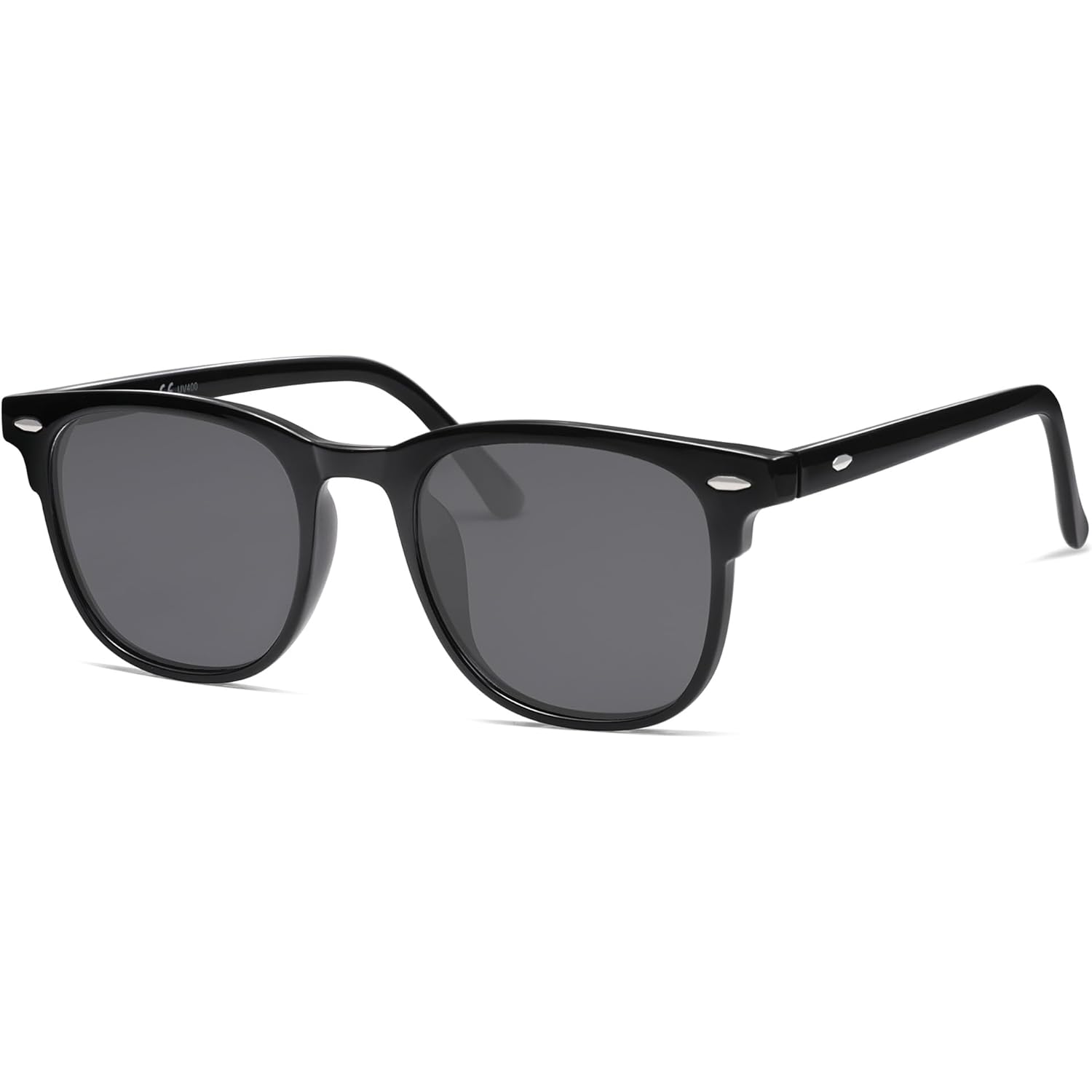 SOJOS Retro Vintage Square Polarized Sunglasses for Women Men UV Protection Lens TR90 Frame Sunglasses SJ2112