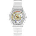 Swatch Skin Classic Biosourced Unisex Watch Casual Plastic Transparent Quartz Waterproof Clearly Skin