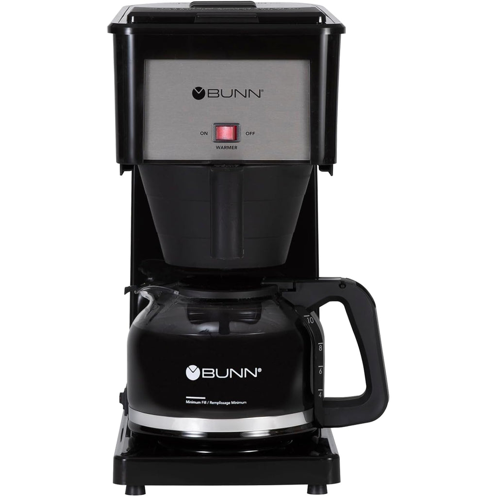 BUNN GRB Velocity Brew 10-Cup Home Coffee Brewer, Black