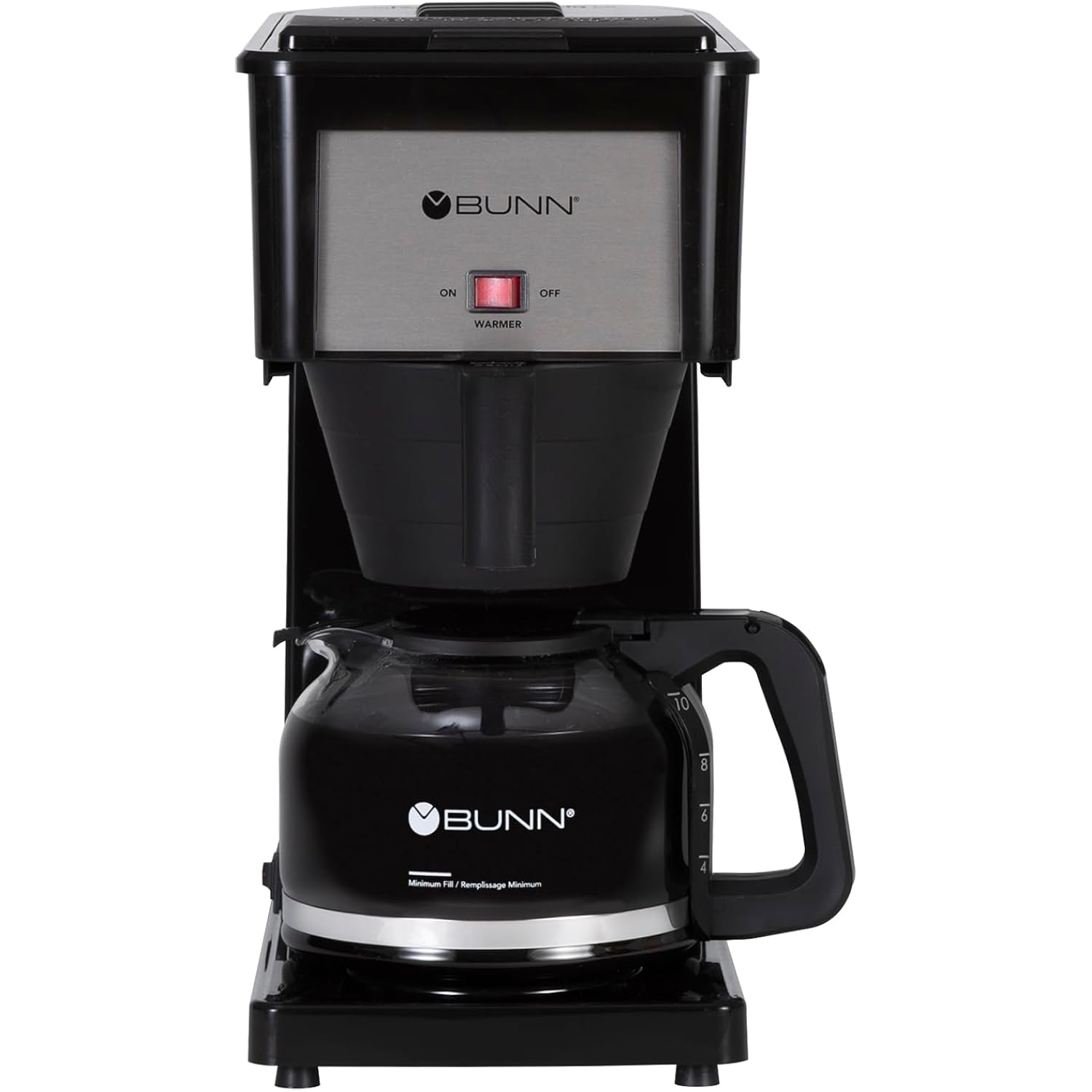 BUNN GRB Velocity Brew 10-Cup Home Coffee Brewer, Black