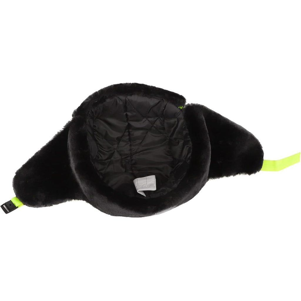 SIQITECHNO Unisex High Visibility Reflective Russian Trapper Hat Fleece Lined Work Safety Trooper Hat Outdoor Hunting Ski Cap