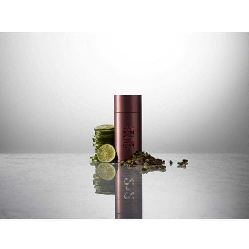 Carolina Herrera 212 Sexy Men Fragrance For Men - Magnetic, Fresh And Seductive - Notes Of Vanilla, Guaiac Wood, Sandalwood, Amber And Musk - Sensual, Amber Fougere Fragrance - Edt Spray - 3.4 Oz