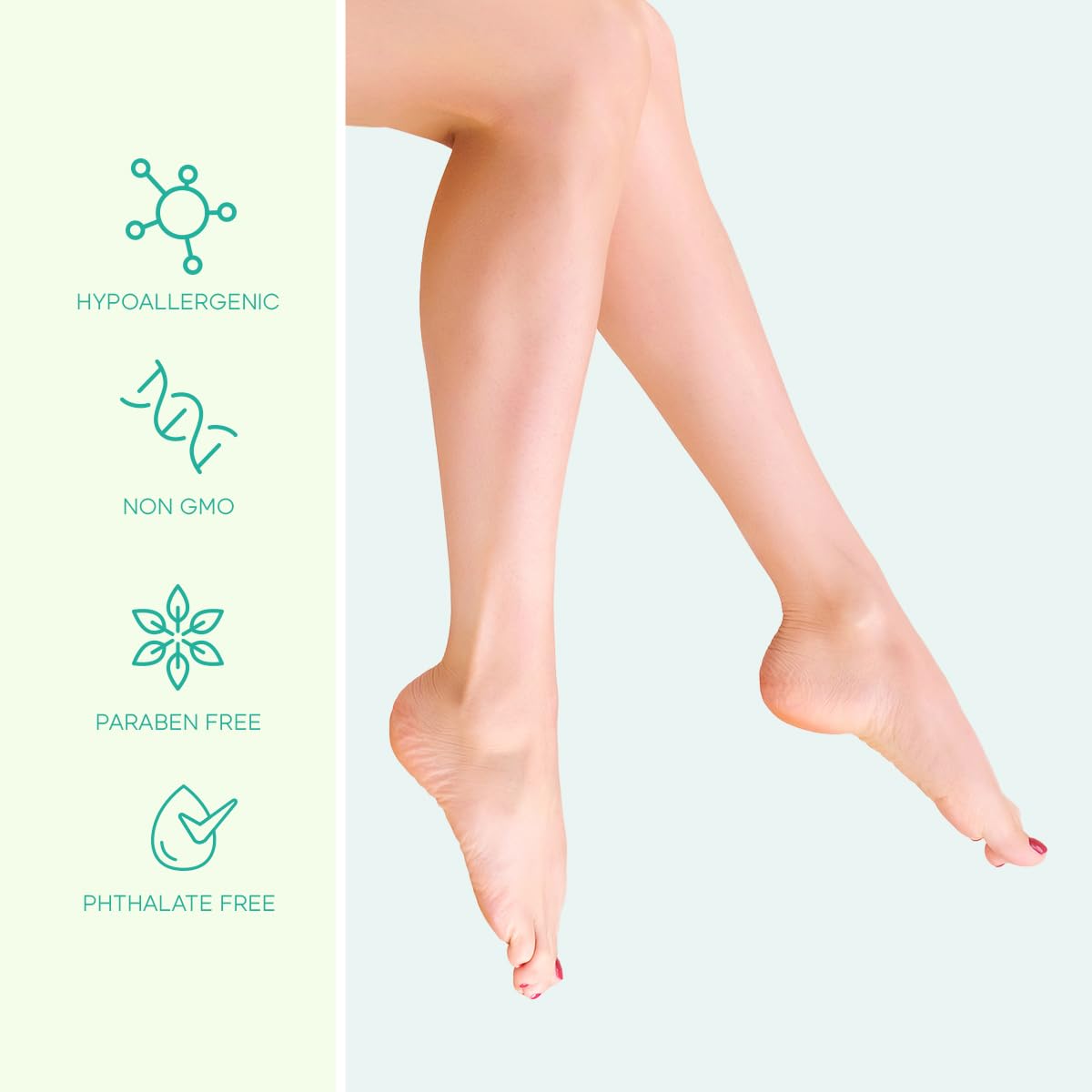 Skin 2.0 Tea Tree & Mint Foot Masks - Fights Athlete's Foot, Detoxifies & Exfoliates, Cooling & Relaxing - Dermatologist Tested Korean Skincare - Clean Beauty, Cruelty-Free, All Skin Types - 3 Pairs
